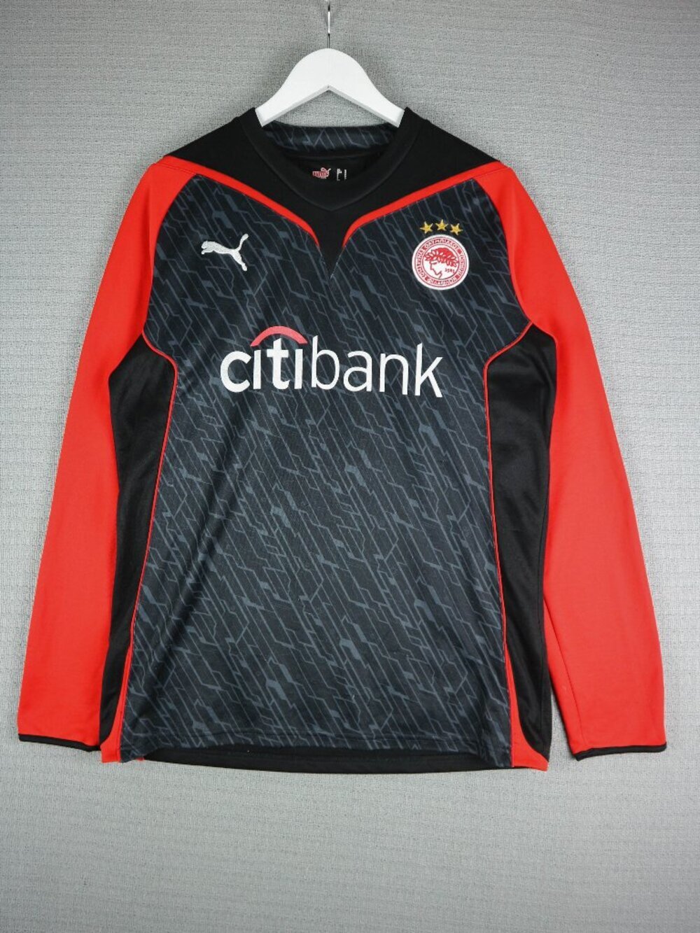 Olympiacos Nikopolidis Puma Football Shirt Goal Keeper 2009 2010 Jersey Kit L